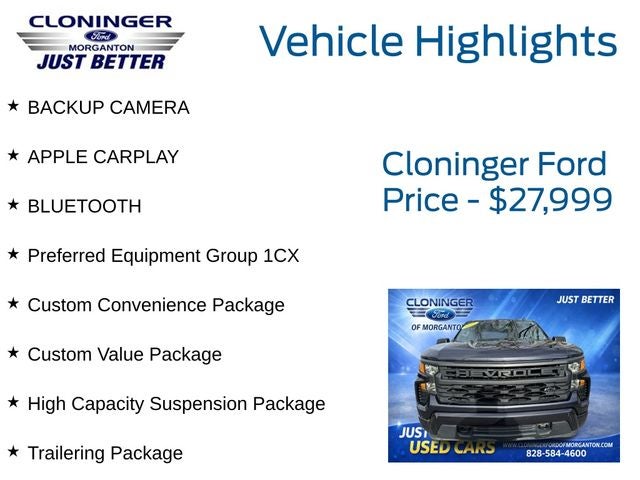 2022 Chevrolet Silverado 1500 Custom