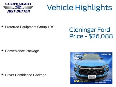 2025 Chevrolet TrailBlazer RS