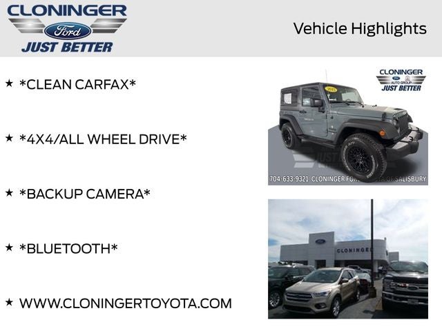 2015 Jeep Wrangler Sport