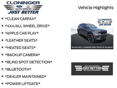 2023 Jeep Grand Cherokee Altitude X