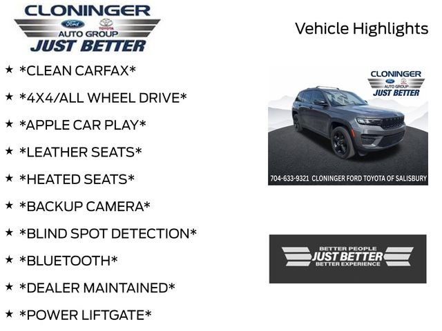 2023 Jeep Grand Cherokee Altitude X