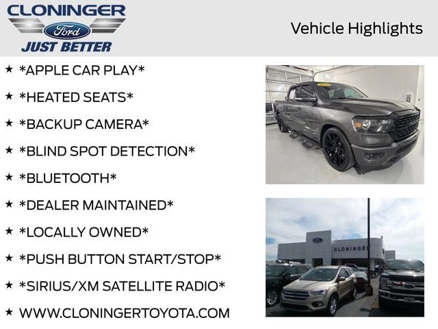 2022 RAM 1500 Big Horn/Lone Star