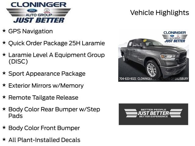 2022 RAM 1500 Laramie