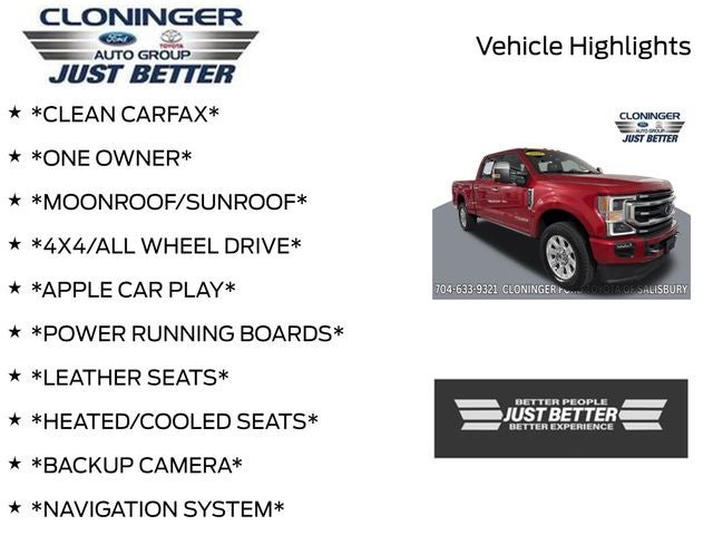 2022 Ford F-250SD Platinum