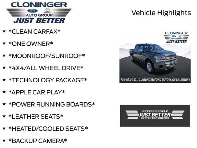 2020 Ford F-150 Platinum