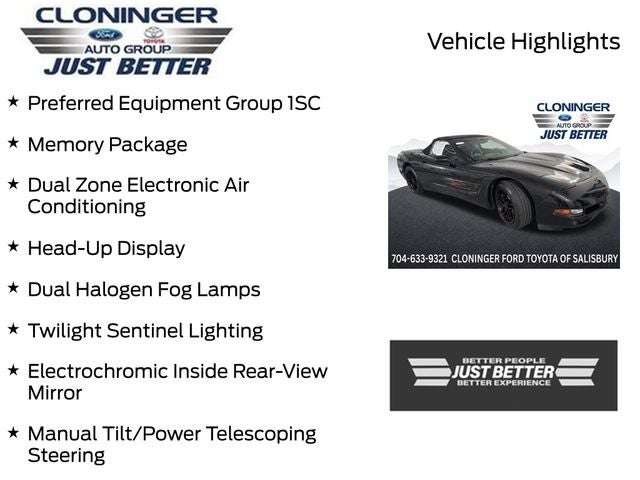 2001 Chevrolet Corvette Base