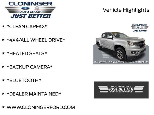2016 Chevrolet Colorado Z71