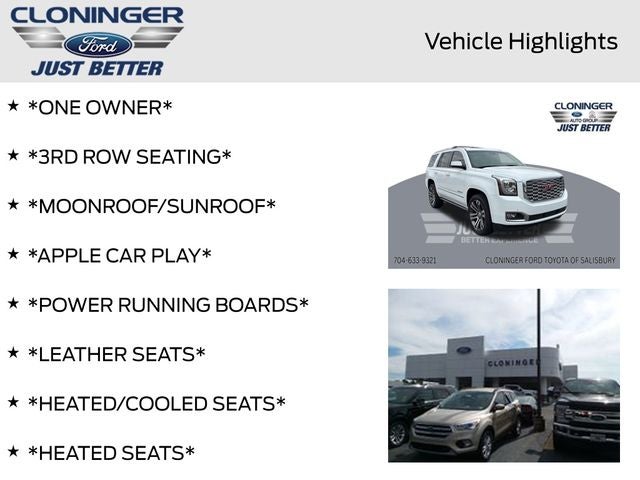 2019 GMC Yukon Denali