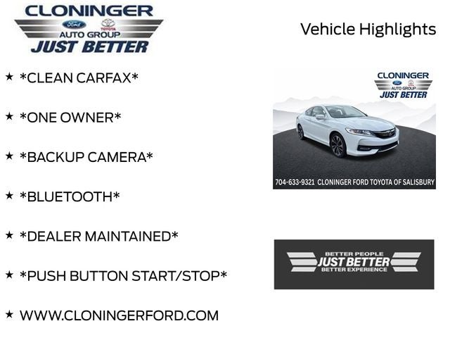 2016 Honda Accord EX-L