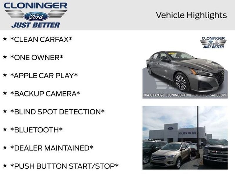 2024 Nissan Altima 2.5 SV