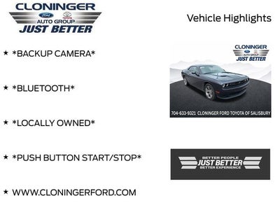 2019 Dodge Challenger SXT