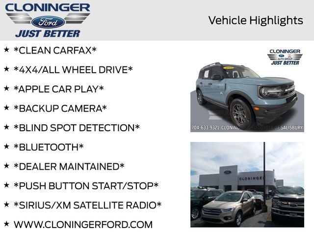 2021 Ford Bronco Sport Big Bend