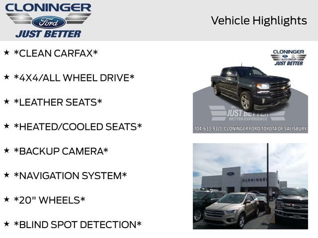 2018 Chevrolet Silverado 1500 LTZ 2LZ