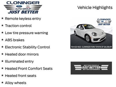 2019 Volkswagen Beetle Convertible 2.0T S