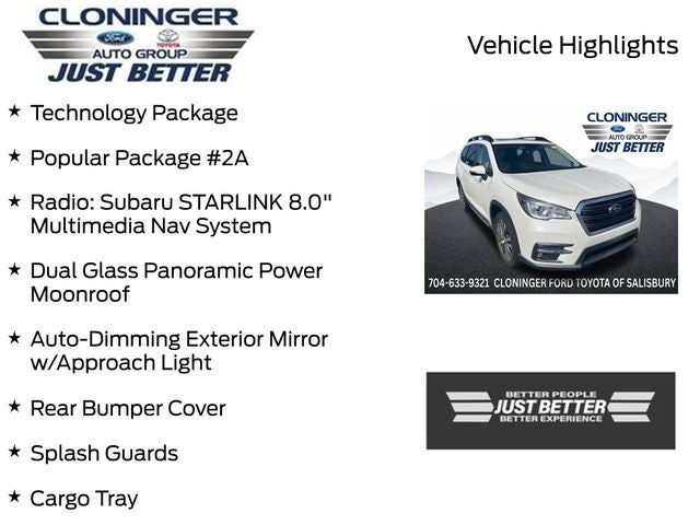2021 Subaru Ascent Limited