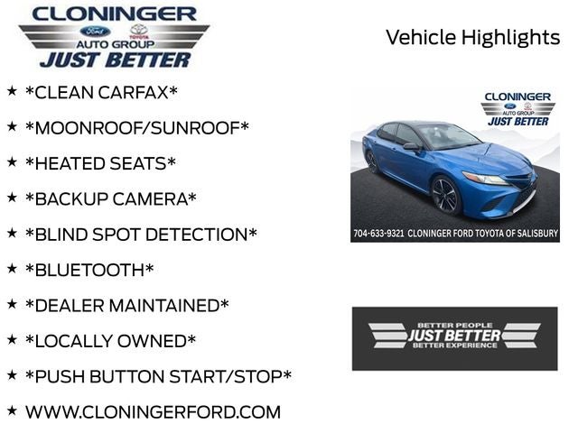 2018 Toyota Camry XSE