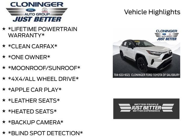 2025 Toyota RAV4 Hybrid XSE