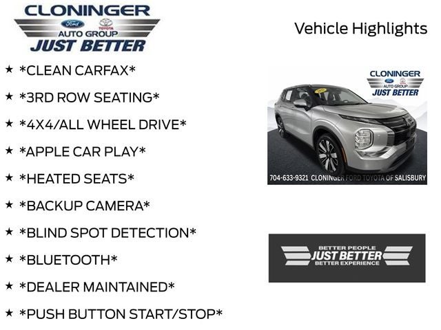 2025 Mitsubishi Outlander SE