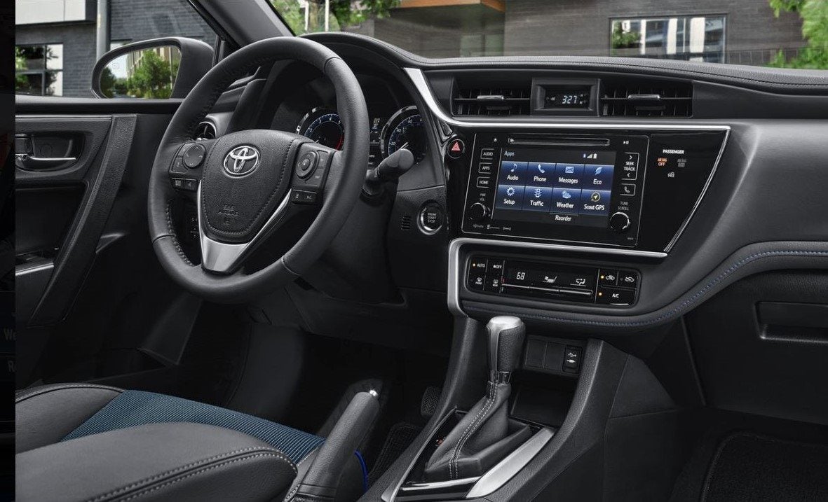 Toyota Corolla interior