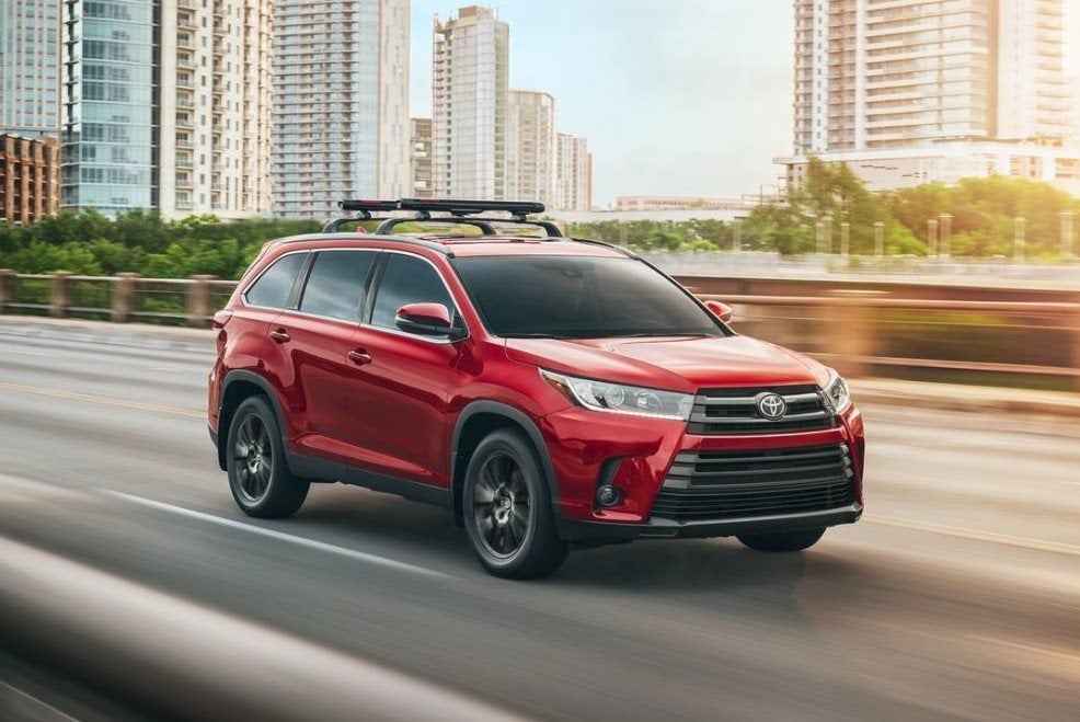 2019 Toyota Highlander All-Star Performance Specifications 