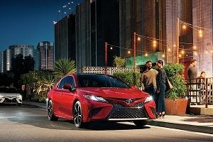 2019 Toyota Camry Red