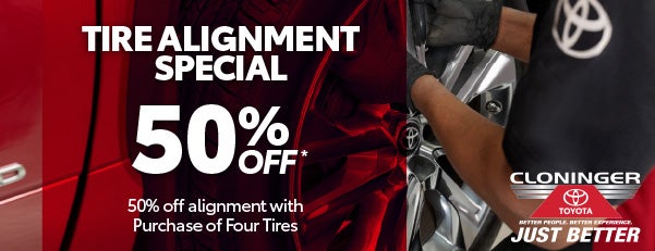 Tire Alignment Special 50% OFF*