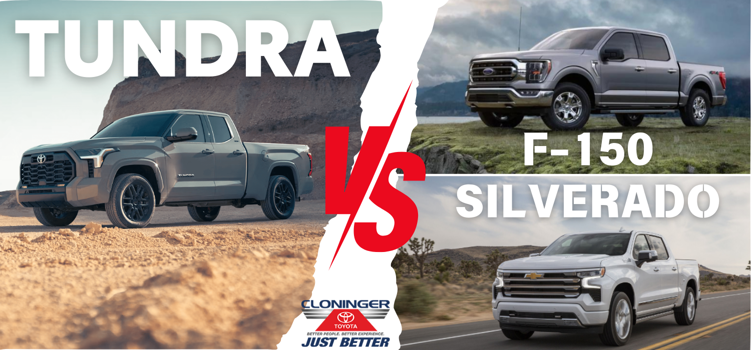 Toyota Tundra vs. Ford F-150 vs. Silverado | Cloninger Toyota