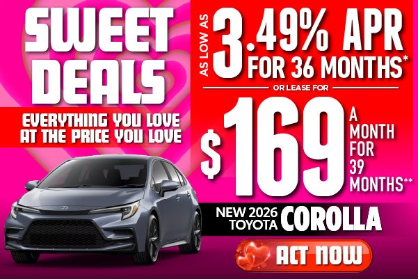 New 2026 Toyota Corolla