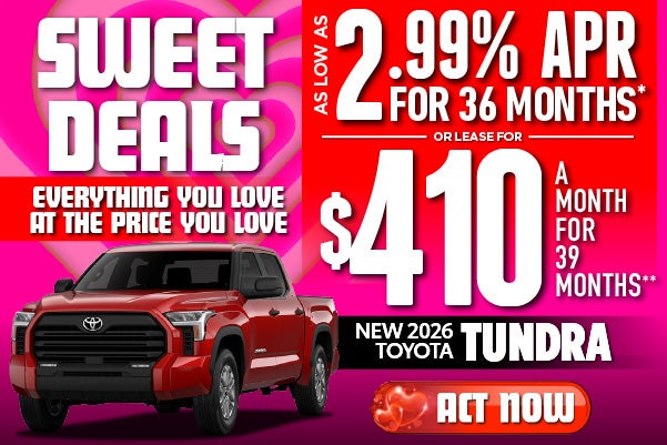 New 2026 Toyota Tundra