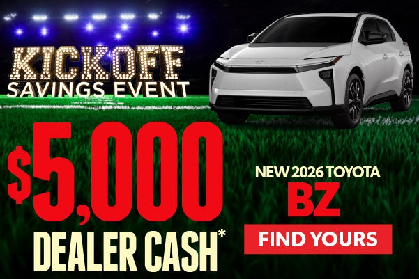 New 2026 Toyota BZ
