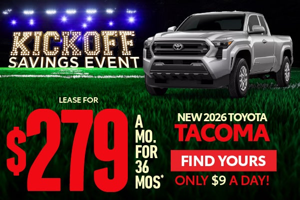 New 2026 Toyota Tacoma